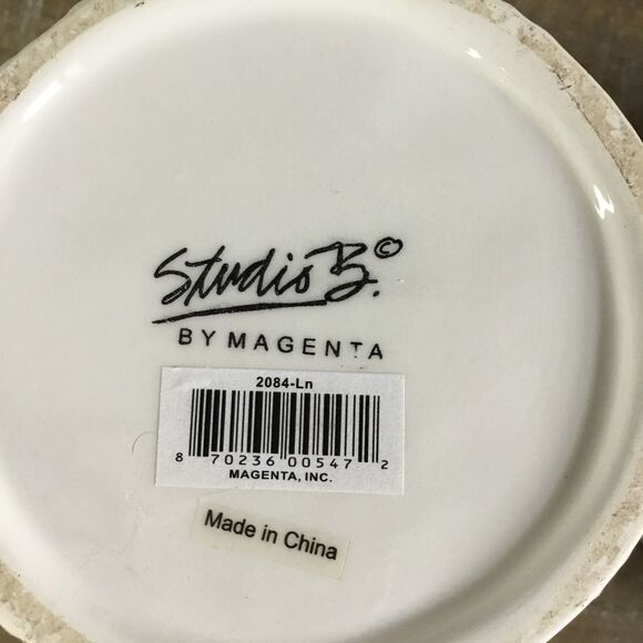 Planter bundle - one Fleur de Lis geometric design & one with floral scroll top - Picture 5 of 7